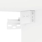 Casa si Gradina - Mobilier - Comode si corpuri - Comode - Dulap TV de perete Pe perete Alb 30 x 31 x 80 cm Lemn compozit - Infinity.ro