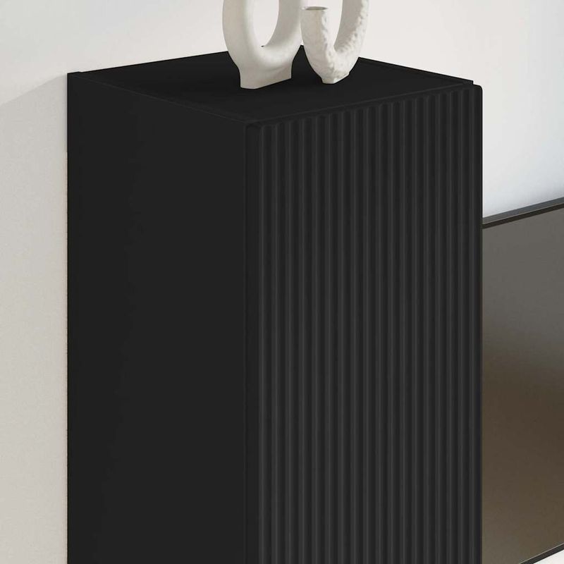 Casa si Gradina - Mobilier - Comode si corpuri - Comode - Dulap TV de perete Negru 30 x 31 x 60 cm Lemn compozit - Infinity.ro