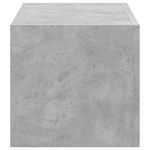 Casa si Gradina - Mobilier - Comode si corpuri - Comode - Dulap TV de perete Beton 60 x 31 x 29.5 cm Lemn compozit - Infinity.ro