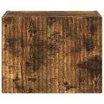 Casa si Gradina - Mobilier - Comode si corpuri - Comode - Dulap TV de perete Pe perete Stejar fumuriu 60 x 31 x 29.5 cm - Infinity.ro