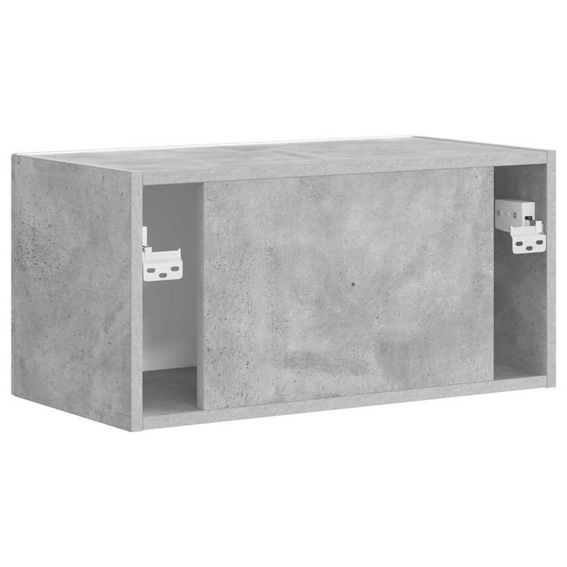 Casa si Gradina - Mobilier - Comode si corpuri - Comode - Dulap TV de perete Beton 60 x 31 x 29.5 cm Lemn compozit - Infinity.ro