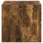 Casa si Gradina - Mobilier - Comode si corpuri - Comode - Dulap TV de perete Pe perete Stejar fumuriu 60 x 31 x 29.5 cm - Infinity.ro