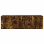 Casa si Gradina - Mobilier - Comode si corpuri - Comode - Dulap TV de perete Pe perete Stejar fumuriu 60 x 31 x 29.5 cm - Infinity.ro