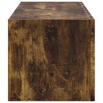 Casa si Gradina - Mobilier - Comode si corpuri - Comode - Dulap TV de perete Pe perete Stejar fumuriu 60 x 31 x 29.5 cm - Infinity.ro