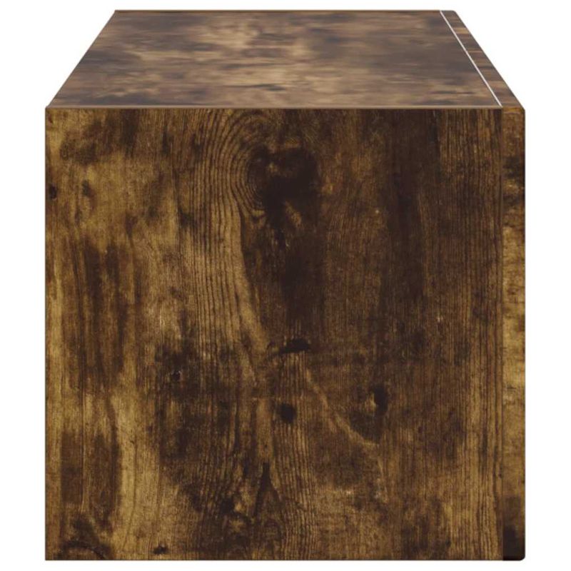 Casa si Gradina - Mobilier - Comode si corpuri - Comode - Dulap TV de perete Pe perete Stejar fumuriu 60 x 31 x 29.5 cm - Infinity.ro