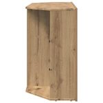 Casa si Gradina - Mobilier - Comode si corpuri - Comode - Sifonier LED pentru TV coltar Stejar Artizanal 108 x 40 x 68 cm - Infinity.ro