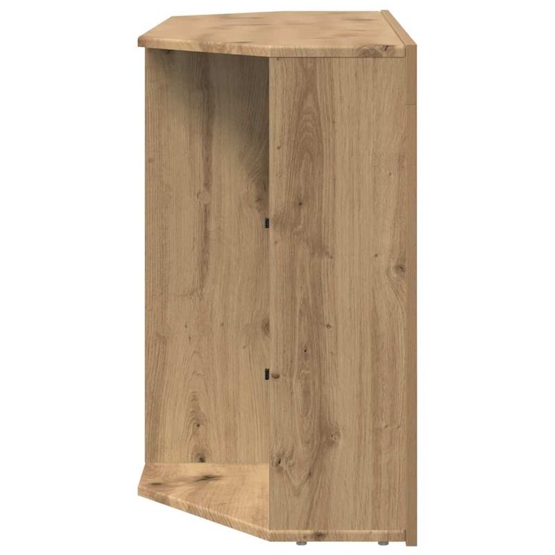 Casa si Gradina - Mobilier - Comode si corpuri - Comode - Sifonier LED pentru TV coltar Stejar Artizanal 108 x 40 x 68 cm - Infinity.ro