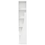 Casa si Gradina - Mobilier - Dulapuri si sifoniere - Dulapuri - Dulap de colt Alb 27,5x27x140cm Lemn compozit - Infinity.ro