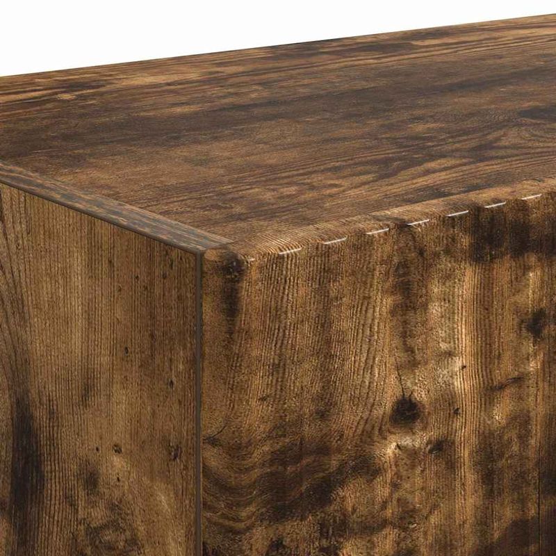 Casa si Gradina - Mobilier - Comode si corpuri - Comode - Dulap TV de perete Pe perete Stejar fumuriu 60 x 31 x 29.5 cm - Infinity.ro