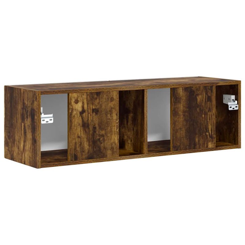 Casa si Gradina - Mobilier - Comode si corpuri - Comode - Dulap TV de perete Pe perete Stejar fumuriu 60 x 31 x 29.5 cm - Infinity.ro