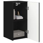 Casa si Gradina - Mobilier - Comode si corpuri - Comode - Dulap TV de perete 2 pcs Negru 30 x 31 x 60 cm Lemn compozit - Infinity.ro