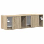 Casa si Gradina - Mobilier - Comode si corpuri - Comode - Dulap TV de perete Sonoma 60 x 31 x 29.5 cm Lemn compozit - Infinity.ro