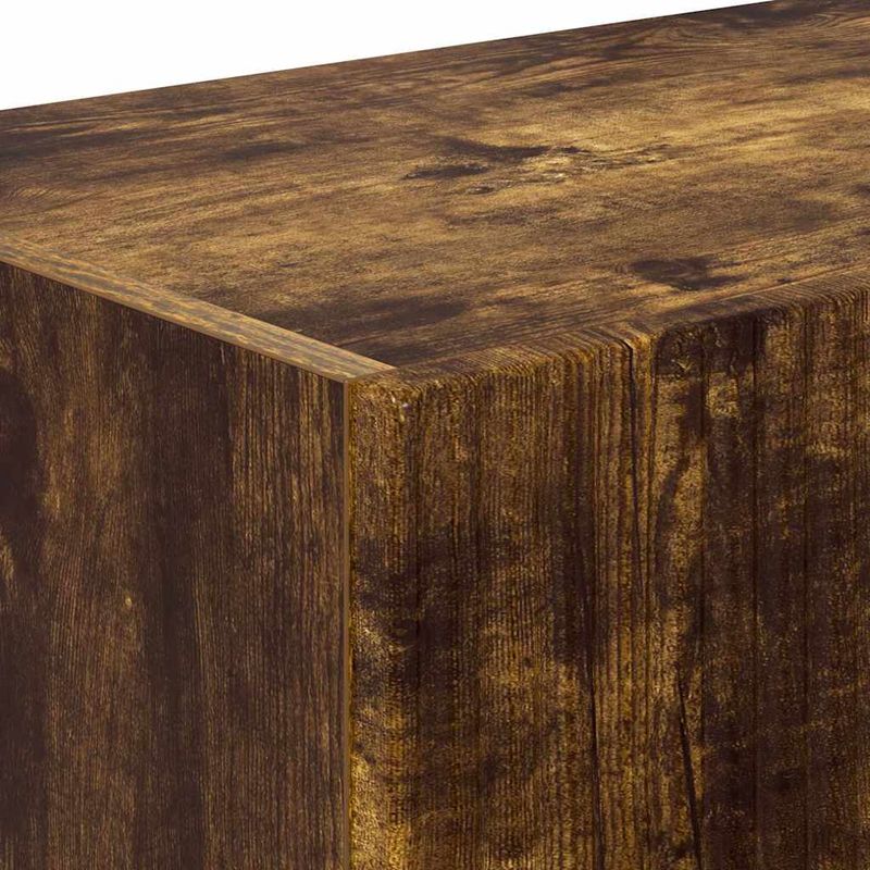 Casa si Gradina - Mobilier - Comode si corpuri - Comode - Dulap TV de perete Pe perete Stejar fumuriu 60 x 31 x 29.5 cm - Infinity.ro