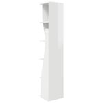 Casa si Gradina - Mobilier - Dulapuri si sifoniere - Dulapuri - Dulap de colt Alb 27,5x27x140cm Lemn compozit - Infinity.ro