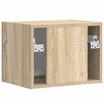 Casa si Gradina - Mobilier - Comode si corpuri - Comode - Dulap TV de perete Sonoma 60 x 31 x 29.5 cm Lemn compozit - Infinity.ro