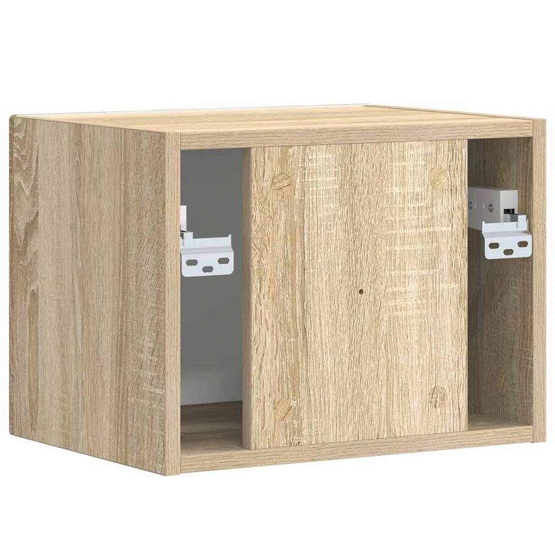 Casa si Gradina - Mobilier - Comode si corpuri - Comode - Dulap TV de perete Sonoma 60 x 31 x 29.5 cm Lemn compozit - Infinity.ro