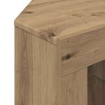 Casa si Gradina - Mobilier - Comode si corpuri - Comode - Sifonier LED pentru TV coltar Stejar Artizanal 108 x 40 x 68 cm - Infinity.ro