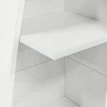 Casa si Gradina - Mobilier - Dulapuri si sifoniere - Dulapuri - Dulap de colt Alb 27,5x27x140cm Lemn compozit - Infinity.ro