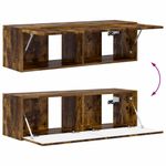 Casa si Gradina - Mobilier - Comode si corpuri - Comode - Dulap TV de perete Pe perete Stejar fumuriu 60 x 31 x 29.5 cm - Infinity.ro