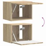 Casa si Gradina - Mobilier - Comode si corpuri - Comode - Dulap TV de perete Sonoma 60 x 31 x 29.5 cm Lemn compozit - Infinity.ro