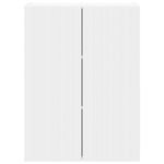 Casa si Gradina - Mobilier - Comode si corpuri - Comode - Dulap TV de perete Alb 59,5 x 31 x 80 cm Lemn compozit - Infinity.ro