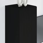 Casa si Gradina - Mobilier - Comode si corpuri - Comode - Dulap TV de perete 2 pcs Negru 30 x 31 x 80 cm Lemn compozit - Infinity.ro