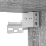 Casa si Gradina - Mobilier - Comode si corpuri - Comode - Dulap TV de perete Gri Sonoma 30 x 31 x 60 cm Lemn compozit - Infinity.ro