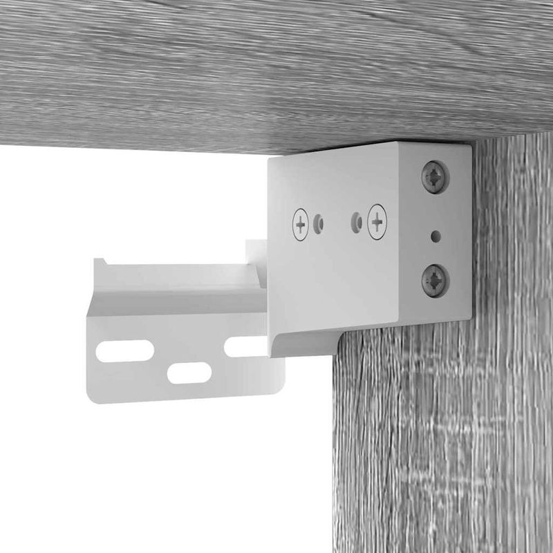 Casa si Gradina - Mobilier - Comode si corpuri - Comode - Dulap TV de perete Gri Sonoma 30 x 31 x 60 cm Lemn compozit - Infinity.ro