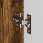 Casa si Gradina - Mobilier - Comode si corpuri - Comode - Dulap TV de perete Pe perete Stejar fumuriu 59,5 x 31 x 40 cm - Infinity.ro