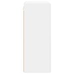 Casa si Gradina - Mobilier - Comode si corpuri - Comode - Dulap TV de perete Alb 59,5 x 31 x 80 cm Lemn compozit - Infinity.ro