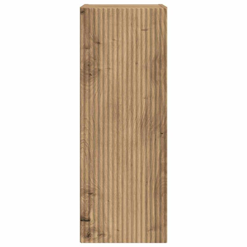 Casa si Gradina - Mobilier - Comode si corpuri - Comode - Dulap TV de perete Pe perete Stejar artizanal 30 x 31 x 80 cm - Infinity.ro