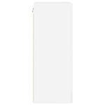 Casa si Gradina - Mobilier - Comode si corpuri - Comode - Dulap TV de perete Alb Lucios 30 x 31 x 80 cm Lemn compozit - Infinity.ro