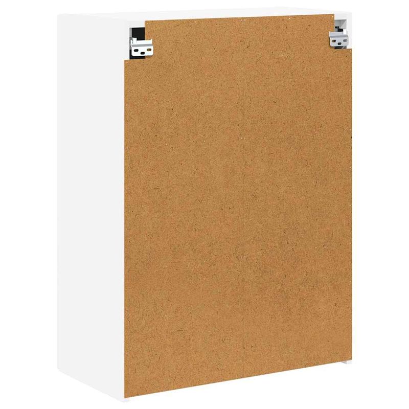 Casa si Gradina - Mobilier - Comode si corpuri - Comode - Dulap TV de perete Alb 59,5 x 31 x 80 cm Lemn compozit - Infinity.ro
