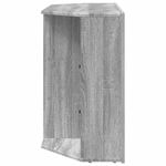 Casa si Gradina - Mobilier - Comode si corpuri - Comode - Sifonier LED pentru TV coltar Gri Sonoma 106 x 40 x 68 cm - Infinity.ro