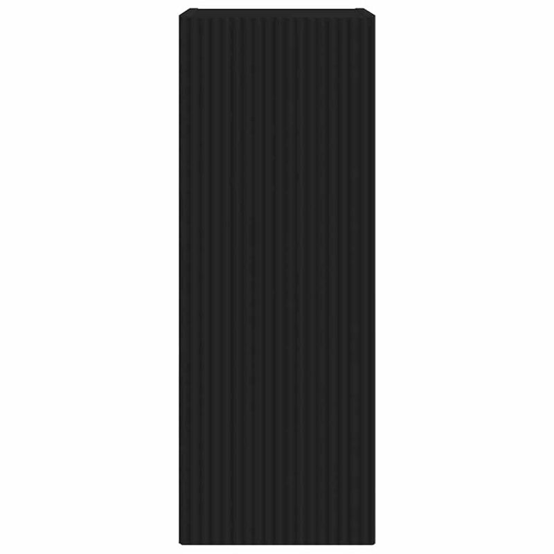 Casa si Gradina - Mobilier - Comode si corpuri - Comode - Dulap TV de perete 2 pcs Negru 30 x 31 x 80 cm Lemn compozit - Infinity.ro