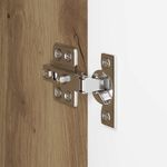 Casa si Gradina - Mobilier - Comode si corpuri - Comode - Dulap TV de perete Stejar Artizanal 59,5 x 31 x 100 cm - Infinity.ro