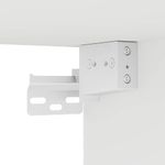 Casa si Gradina - Mobilier - Comode si corpuri - Comode - Dulap TV de perete Alb 59,5 x 31 x 80 cm Lemn compozit - Infinity.ro