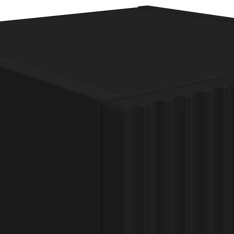 Casa si Gradina - Mobilier - Comode si corpuri - Comode - Dulap TV de perete 2 pcs Negru 30 x 31 x 80 cm Lemn compozit - Infinity.ro