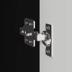 Casa si Gradina - Mobilier - Comode si corpuri - Comode - Dulap TV de perete 2 pcs Negru 30 x 31 x 80 cm Lemn compozit - Infinity.ro