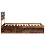 Casa si Gradina - Mobilier - Paturi si accesorii - Paturi - Cadru de pat Lemn vechi 100 x 200 cm Lemn de pin masiv - Infinity.ro