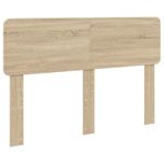 Casa si Gradina - Mobilier - Paturi si accesorii - Paturi - Cadru de pat cu headboard Sonoma 140 x 190 cm Lemn de pin masiv - Infinity.ro