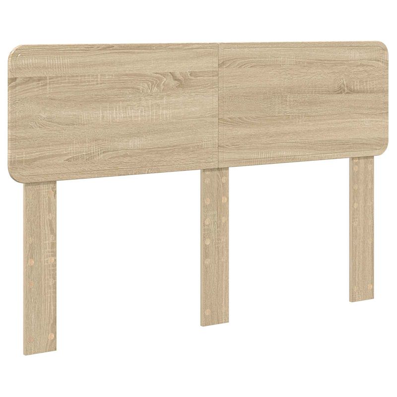 Casa si Gradina - Mobilier - Paturi si accesorii - Paturi - Cadru de pat cu headboard Sonoma 140 x 190 cm Lemn de pin masiv - Infinity.ro