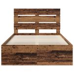 Casa si Gradina - Mobilier - Paturi si accesorii - Paturi - Cadru de pat Lemn vechi 120 x 190 cm Lemn de pin masiv - Infinity.ro