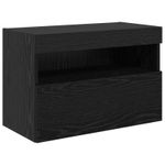 Casa si Gradina - Mobilier - Comode si corpuri - Comode - Unitati pentru Pereti de TV 6 pcs Stejar Negru Lemn compozit - Infinity.ro