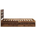 Casa si Gradina - Mobilier - Paturi si accesorii - Paturi - Cadru de pat Lemn vechi 75 x 190 cm Lemn de pin masiv - Infinity.ro