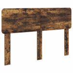 Casa si Gradina - Mobilier - Paturi si accesorii - Paturi - Cadru de pat Stejar fumuriu 160 x 200 cm Lemn de pin masiv - Infinity.ro