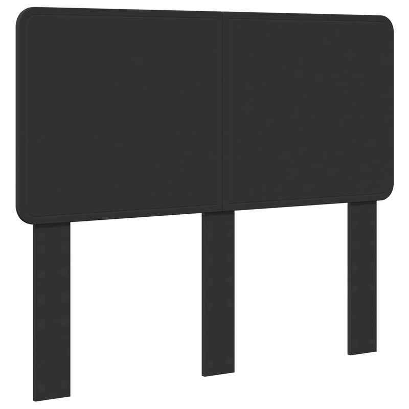 Casa si Gradina - Mobilier - Paturi si accesorii - Paturi - Cadru de pat cu headboard Negru 135 x 190 cm Lemn de pin masiv - Infinity.ro