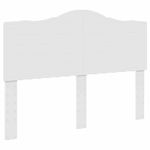 Casa si Gradina - Mobilier - Paturi si accesorii - Paturi - Cadru de pat cu headboard Alb 150 x 200 cm Lemn de pin masiv - Infinity.ro