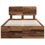 Casa si Gradina - Mobilier - Paturi si accesorii - Paturi - Cadru de pat Lemn vechi 120 x 200 cm Lemn de pin masiv - Infinity.ro