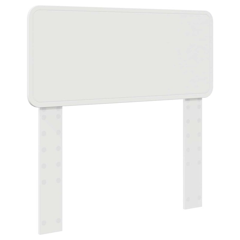 Casa si Gradina - Mobilier - Paturi si accesorii - Paturi - Cadru de pat cu headboard Alb 75 x 190 cm Lemn de pin masiv - Infinity.ro